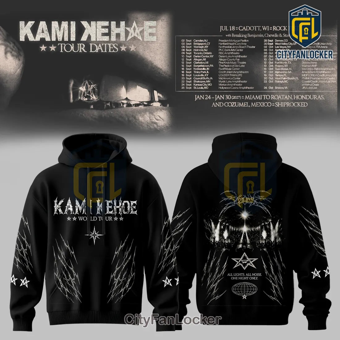 Kami Kehoe Concert Tour 2026 Pullover Hoodie