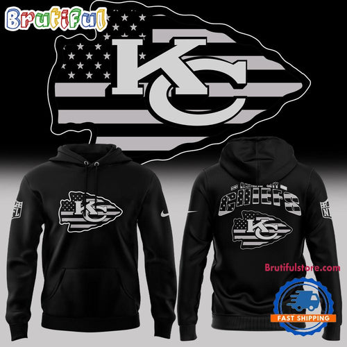 Kansas City Chiefs 2024 NFL New Design Black Hoodie T-Shirt