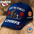 Kansas City Chiefs 2025 NFL Lest We Forget Remembrance Classic Cap