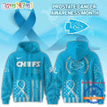 Kansas City Chiefs 2025 NFL Prostate Cancer Awareness Hoodie Shirt
