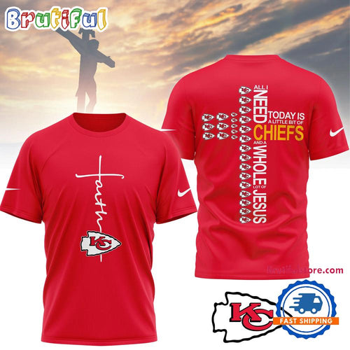 Kansas City Chiefs 2026 NFL Faith Love Special New 3D Shirt