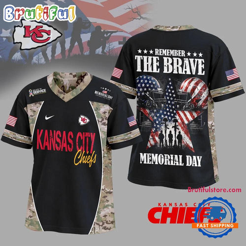 Kansas City Chiefs 2026 NFL Memorial Day New Design Football Jersey