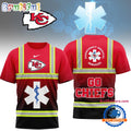 Kansas City Chiefs 2026 NFL National EMT & Paramedic Day Special New 3D Shirt