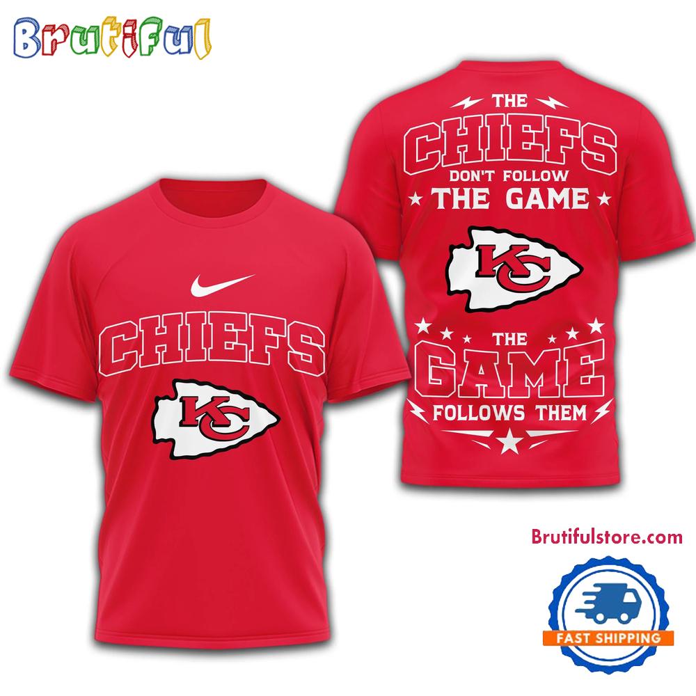 Kansas City Chiefs 2026 NFL Rule The Field Limited 3D T Shirt