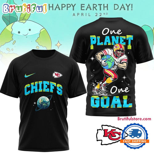Kansas City Chiefs 2026 NFL x Earth Day Limited Edition 3D T Shirt