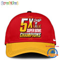 Kansas City Chiefs Back to Back to Back Super Bowl LIX Champions New Cap