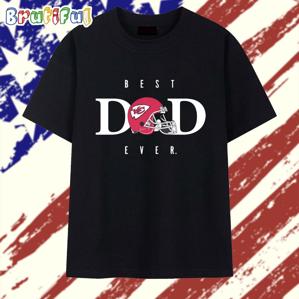 Kansas City Chiefs Best Dad Ever 2025 T Shirt