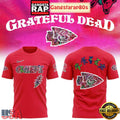 Kansas City Chiefs Celebration Grateful Dead 60 Years Night Unisex 3D Shirt