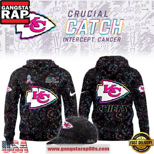 Kansas City Chiefs Crucial Catch Intercept Cancer 2025 Limited Edition Hoodie Shirt