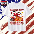 Kansas City Chiefs Football Autumn Fall Pumpkin Graphic T Shirt
