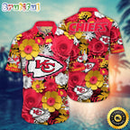 Kansas City Chiefs Hawaii Shirt Flower Colorful Coastal Wear