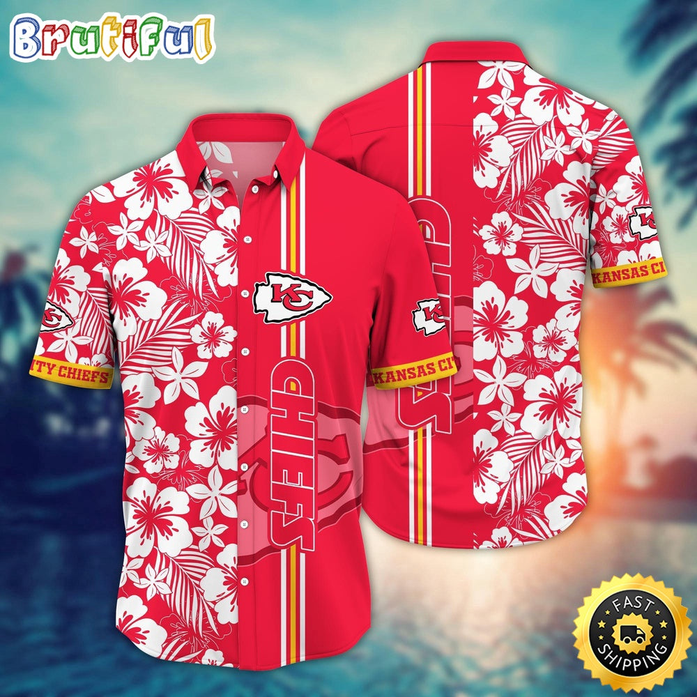 Kansas City Chiefs Hawaii Shirt Flower Exotic Island Fashion