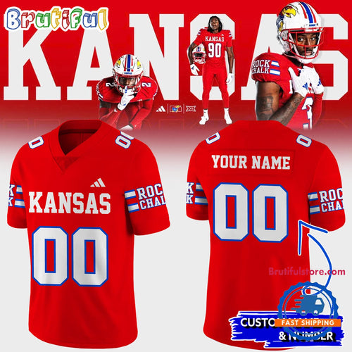 Kansas City Chiefs New Rock Chalk Version Soccer 2024 Jersey Shirt