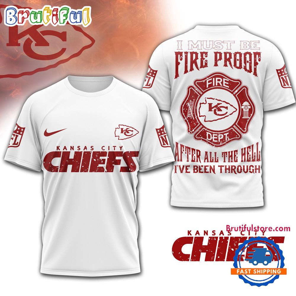 Kansas City Chiefs NFL Built By Fire Game Day Limited Edition 3D Shirt
