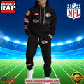 Kansas City Chiefs NFL Holiday Christmas Zip Hoodie Joggers Set