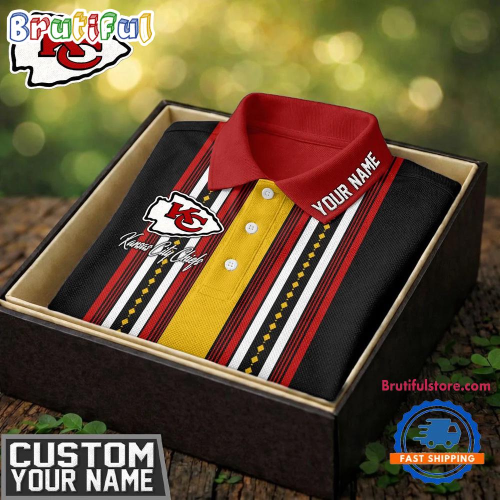 Kansas City Chiefs NFL Legacy Sport New Design Custom Polo Shirt