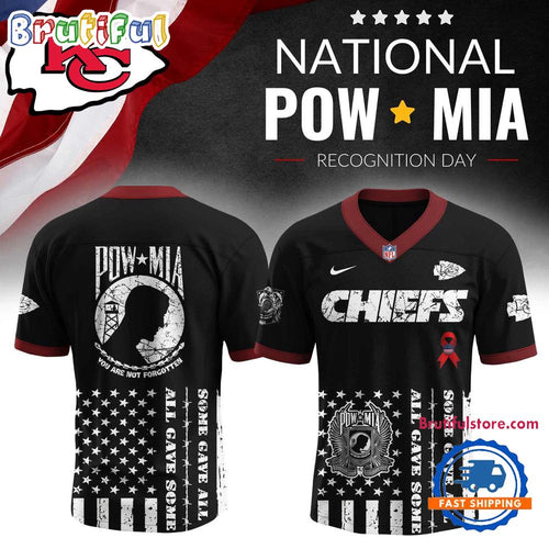 Kansas City Chiefs NFL NATIONAL POW MIA Recognition Day 2025 Football Jersey