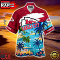 Kansas City Chiefs NFL Custom Name New Design Hawaiian Shirt