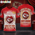 Kansas City Chiefs NFL Pride Loyalty Tradition 3D Shirt