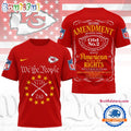 Kansas City Chiefs NFL Second Amendment Limited Edition 3D Shirt