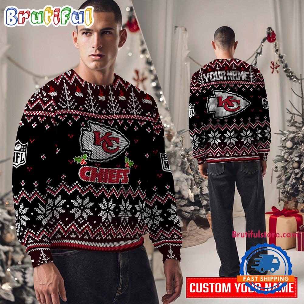 Kansas City Chiefs NFL Special Edition New Ugly Christmas Sweater