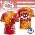 Kansas City Chiefs NFL Sunday Legends Tie Dye 3D Shirt