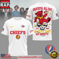 Kansas City Chiefs NFL x Grateful Dead All Day Vintage T-Shirt