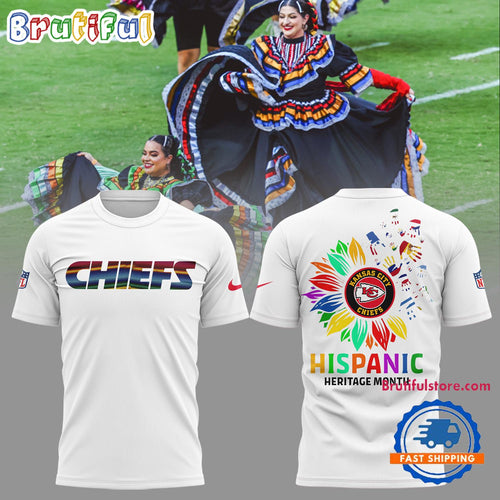 Kansas City Chiefs Special Hispanic Heritage Month T Shirt