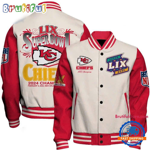 Kansas City Chiefs Super Bowl LIX 2025 Champions Team Jacket