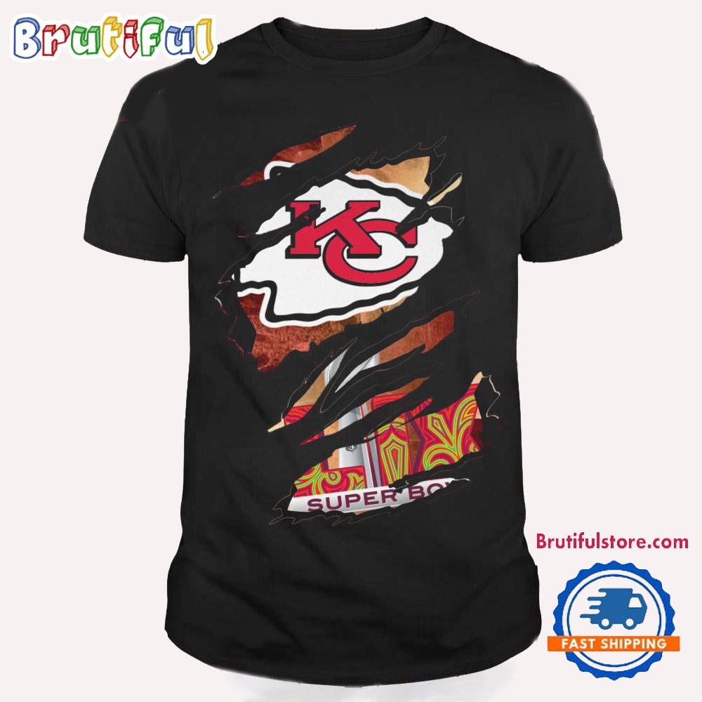 Kansas City Chiefs Super Bowl LIX 2025 New Logo Team Design T Shirt