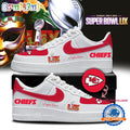 Kansas City Chiefs Super Bowl LIX Red Air Force 1 Shoes Sneaker