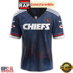 Kansas City Chiefs x Never Forget 9_11 Tribute Football Special Baseball Jersey