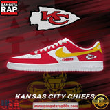 Kansas City Football Limited NFL Air Force 1 Sneakers Shoes