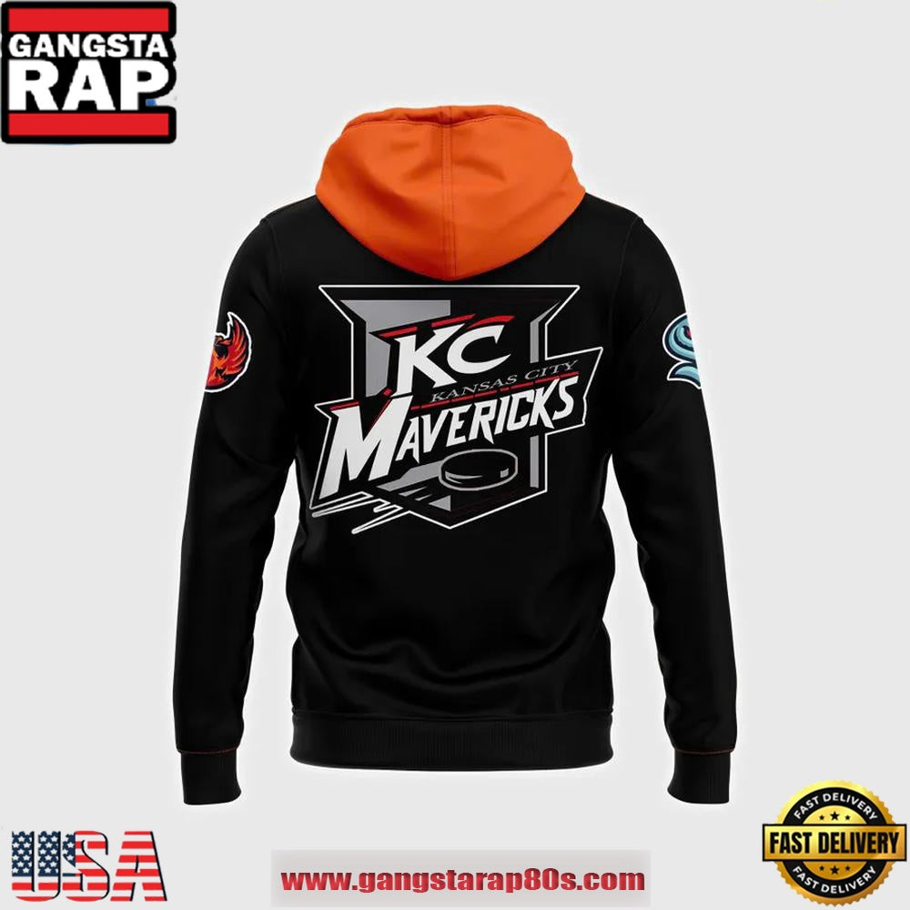 Kansas City Mavericks Back to Back Mountain Division Champions Unisex Hoodie