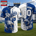 Kansas City Royals 2026 MLB Eagle America Personalized Baseball Jersey
