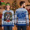 Kansas City Royals Baseball Ornament Christmas Tree Ugly Christmas Sweater