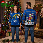Kansas City Royals Grinch Santa Hat Ugly Christmas Sweater