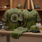 Kansas City Royals Military Appreciation 250 America 2026 Baseball Jersey