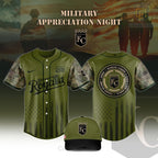 Kansas City Royals Military Appreciation 250 America 2026 Baseball Jersey