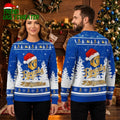 Kansas City Royals Santa Hat Logo Snowflake Ugly Christmas Sweater
