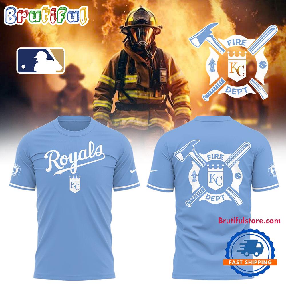 Kansas City Royals x Firefighter Appreciation Night 2025 Hoodie T-Shirt