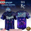 Kansas City Royals x K-Pop Demon Hunters Limited Edition 2026 Baseball Jersey