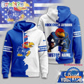 Kansas Jayhawks 2025 NCAA Warrior Spirit Personalized Hoodie Shirt