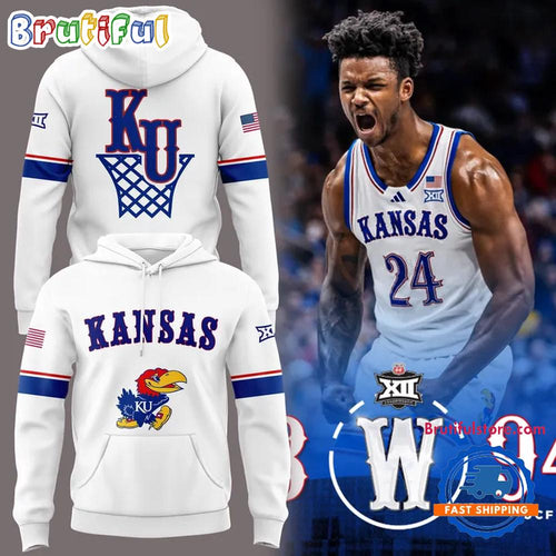 Kansas Jayhawks Men’s Basketball 2025 New Design 3D Shirt