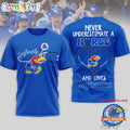 Kansas Jayhawks NCAA Game Day Nurse Limited 3D T Shirt
