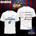 Kansas Jayhawks NCAA Heartbeat Unisex 3D Shirt