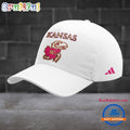Kansas Jayhawks Women’s Basketball NCAA 2025 Limited White Cap Hat