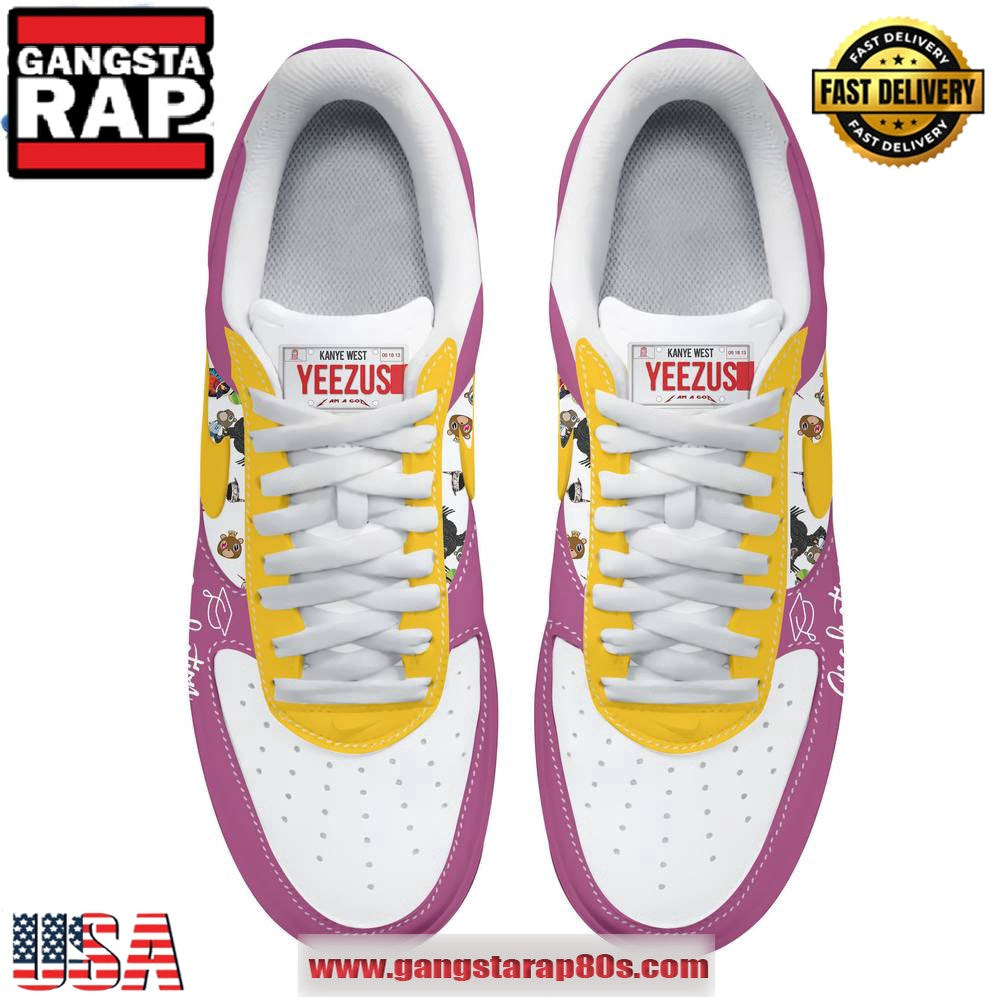 Kanye West Graduation Limited Edition Air Force 1 Sneakers Shoes