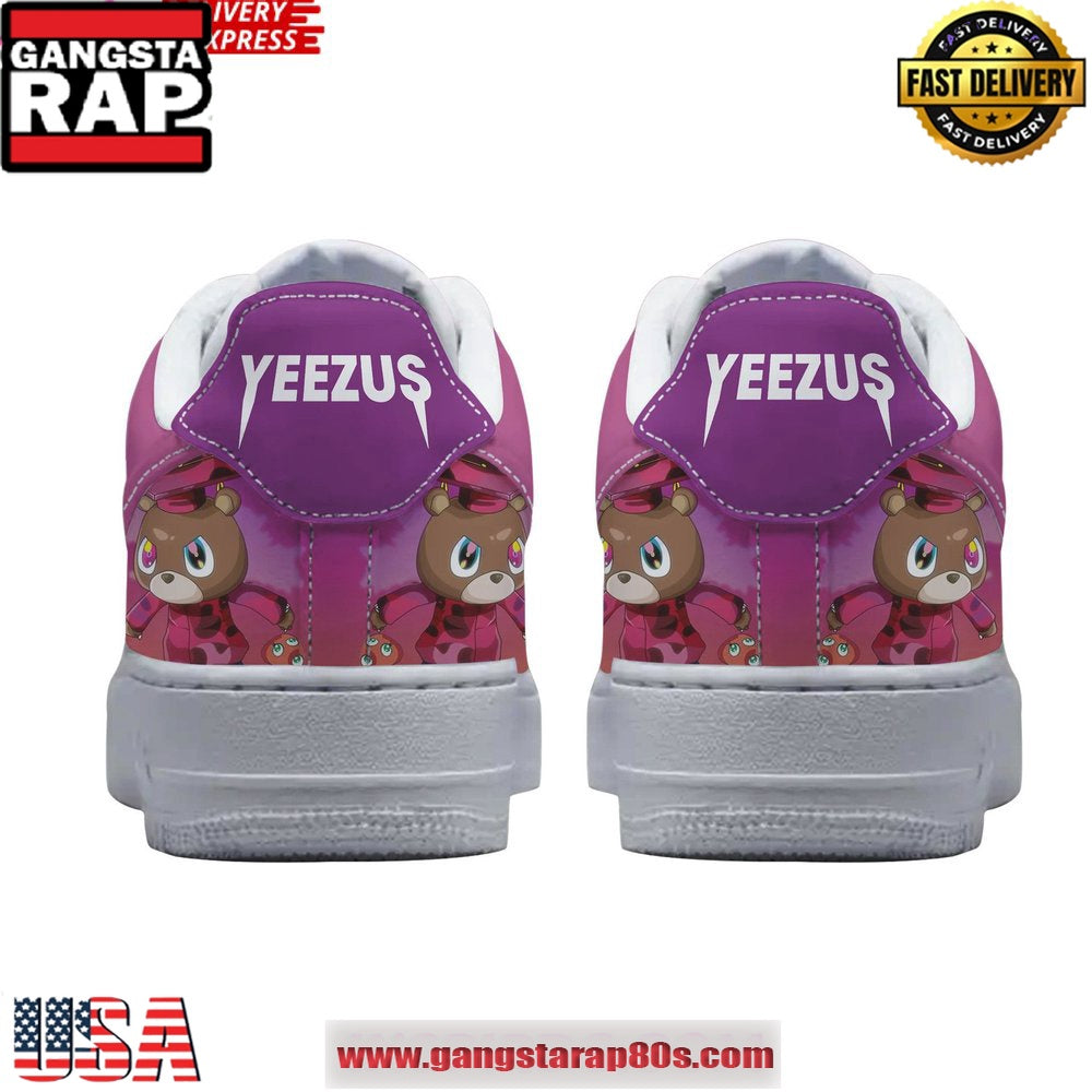 Kanye West Graduation x Yeezus Limited Edition Air Force 1 Running Sneakers Shoes