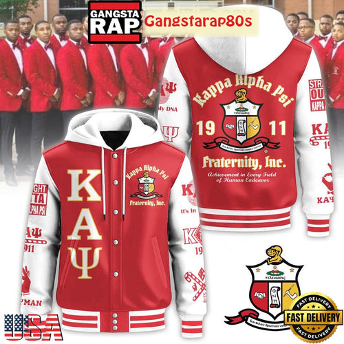 Kappa Alpha Psi 1911 Achievement In Every Field Of Human Endeavor New Edition Baseball Jacket